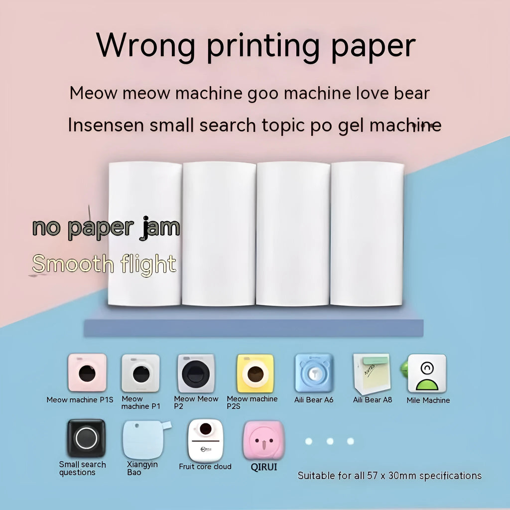 57x30cm thermal paper rolls for incorrect printers and cash registers