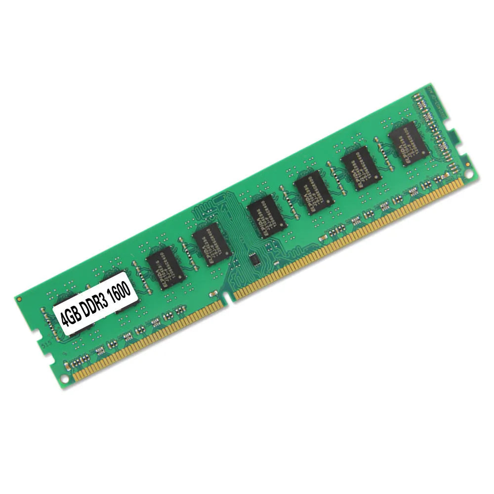 DDR3 4GB 1600MHz desktop memory module for AMD compatible systems