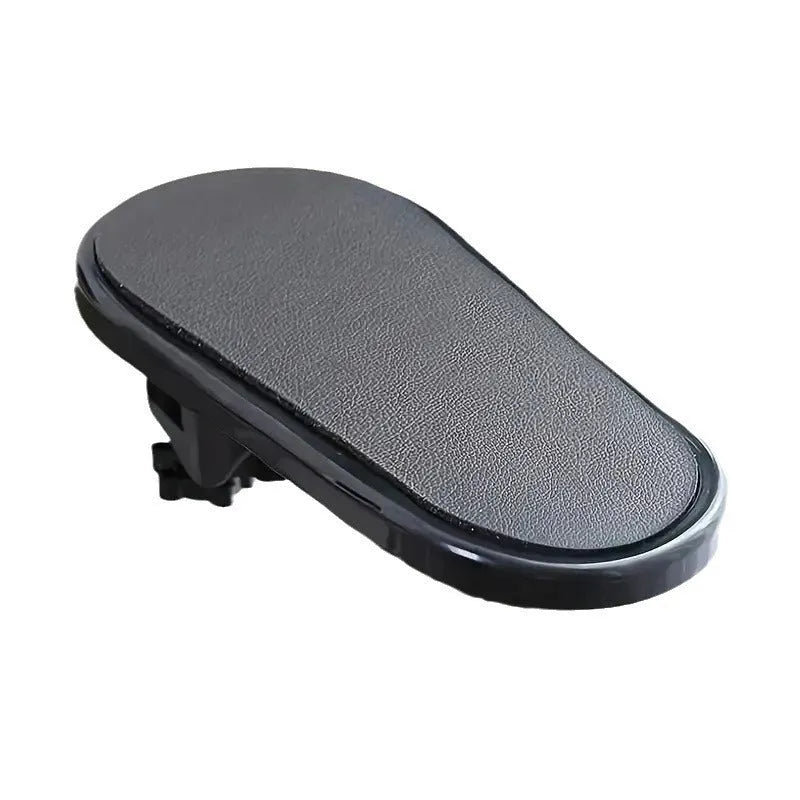 Black plastic computer hand bracket mouse wristband keyboard bracket on desk