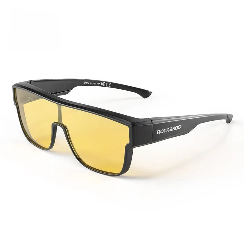 Cycling goggles with TAC lens and TR frame in full rim design for outdoor travel