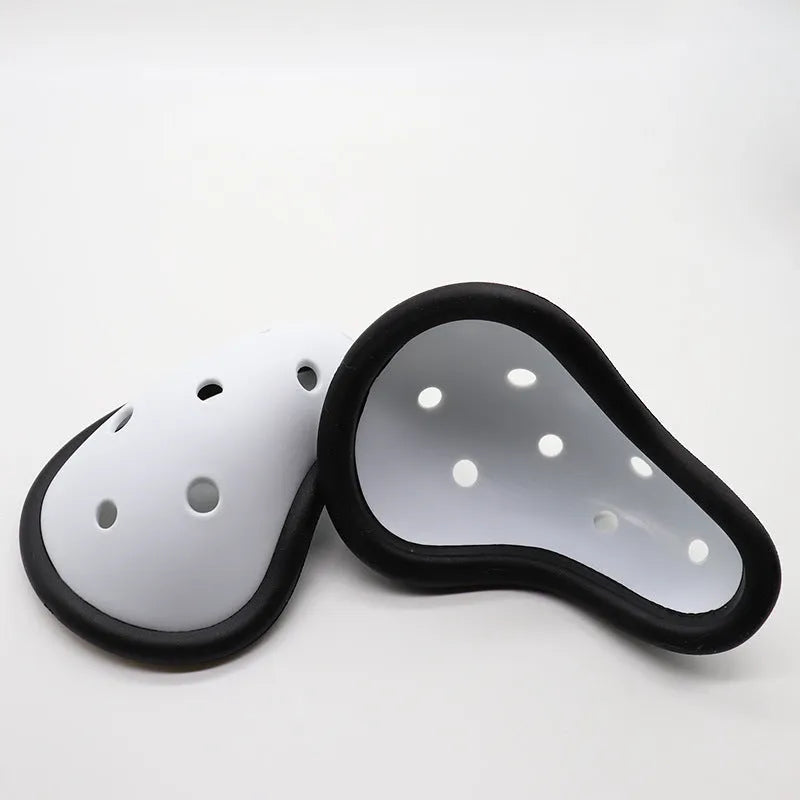 Rubber genital protector for Sanda Taekwondo boxing rugby hockey sports, adult and children sizes