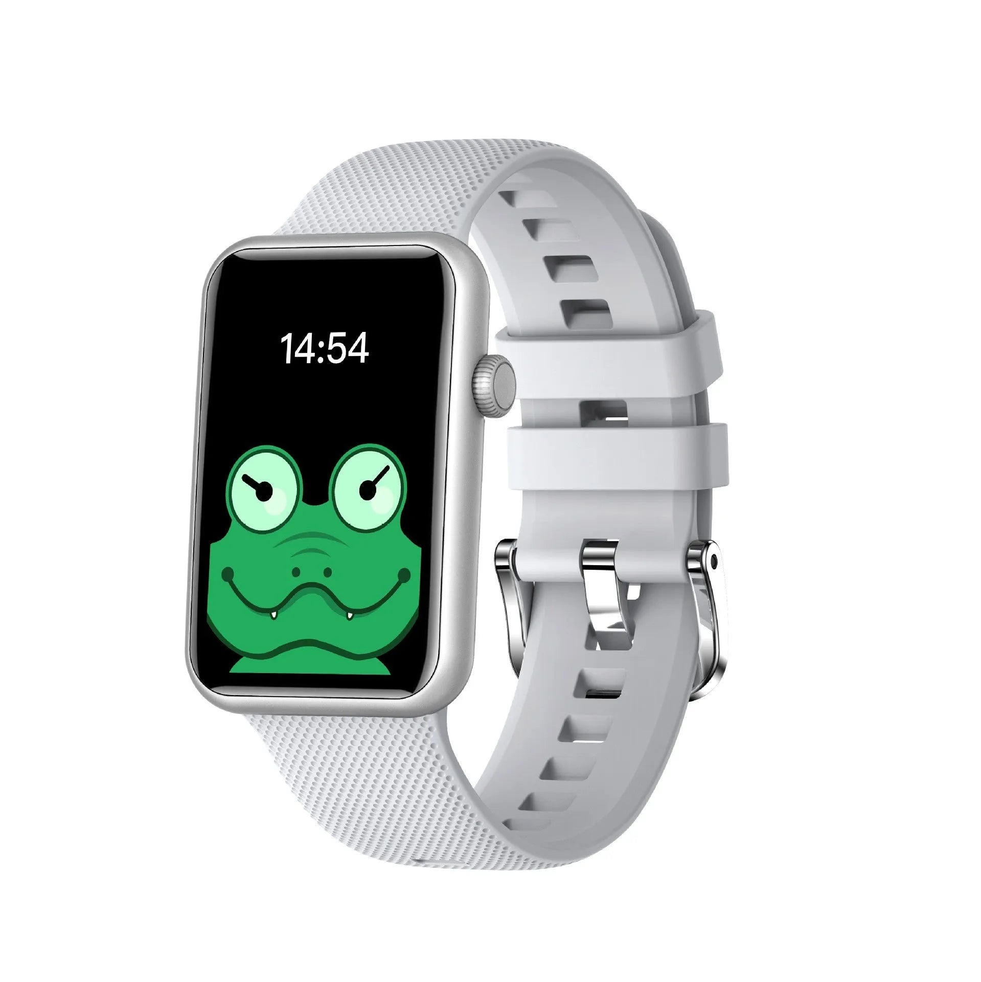 Aluminium alloy smart watch with body temperature monitoring and Bluetooth calling on wrist