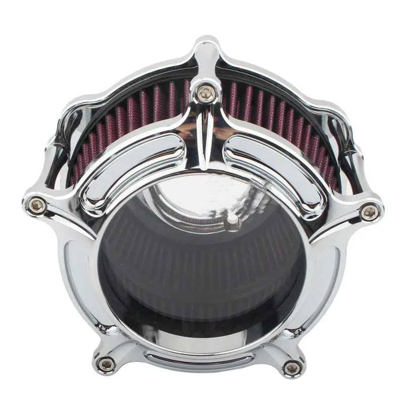 Aluminium air filter retrofitting accessory for 300 model cars in a choice of colours