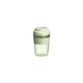 Grape purple portable rechargeable blender juicer cup with 400ml capacity and four stainless steel blades.