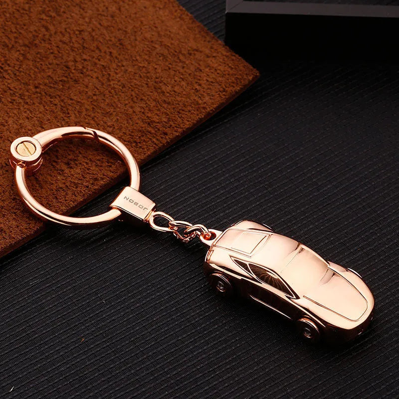Heart-shaped zinc alloy keychain pendant in multiple colour finishes with metal loop attachment