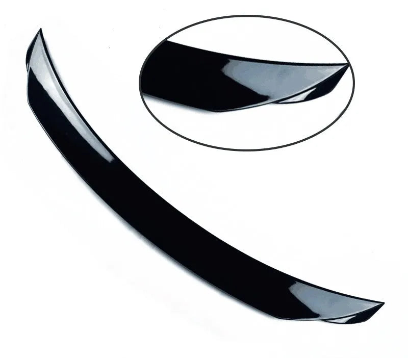 Mazda 3 Exela tail trim blade in bright black finish for 2014-2021 models