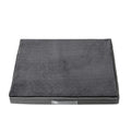 Removable and washable memory sponge pet mat for dogs in white blue colour with size options up to 120x75x10cm
