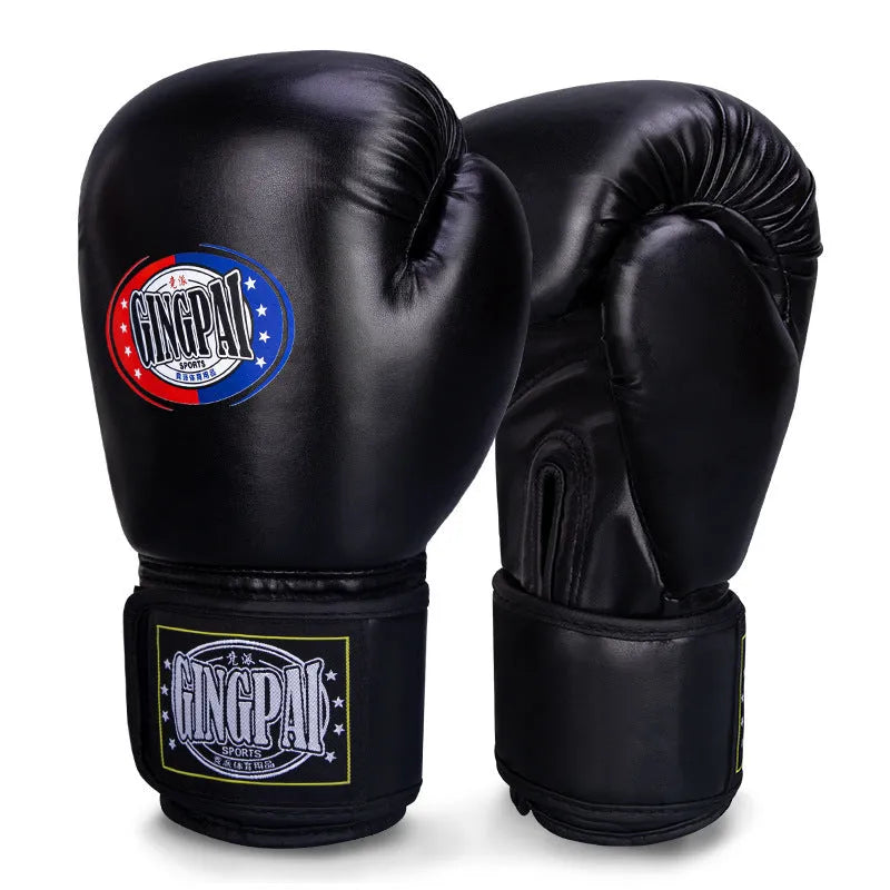 PU training boxing gloves in multiple colours and sizes for Sanda and fitness