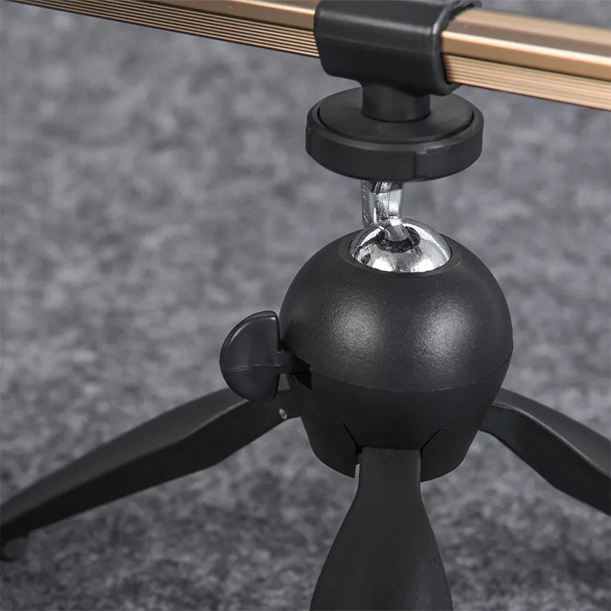 Aluminium ice fishing triangle rod holder bracket for small fishing rods