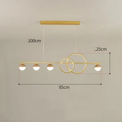 Rectangular aluminium LED ceiling light in black or gold with remote control for dimming