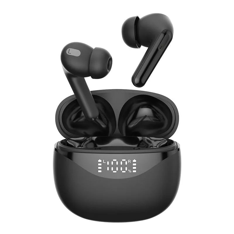 Jerry chip wireless Bluetooth TWS noise reduction earbuds creative design black white colour box