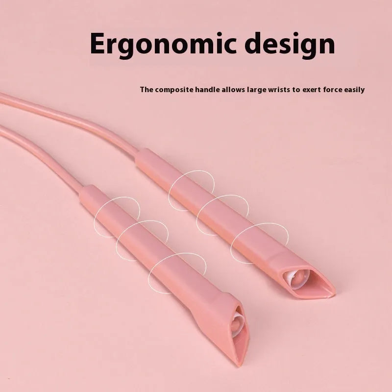 2.8 metre PVC fitness rope with plastic handles in multiple colour options