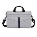 Black Oxford cloth shoulder computer bag with waterproof and shock-resistant padding for 15.6 inch laptops