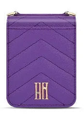 PU leather crossbody wallet phone case for Samsung Z Flip showing detachable strap and card slot