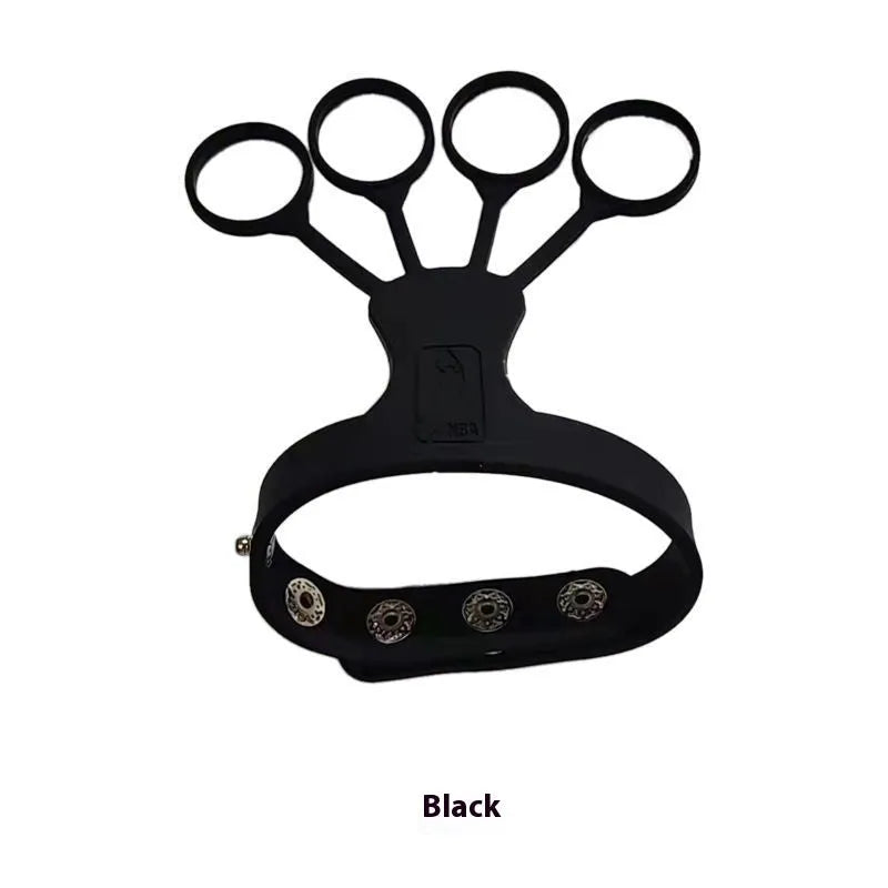 Shooting brace finger training equipment with five-finger guide system for basketball practice