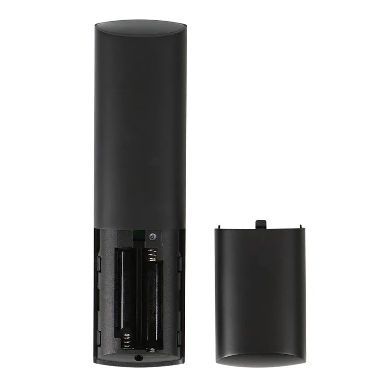 G20 2.4G wireless flying mouse voice remote control with black ABS plastic body and silicone buttons.