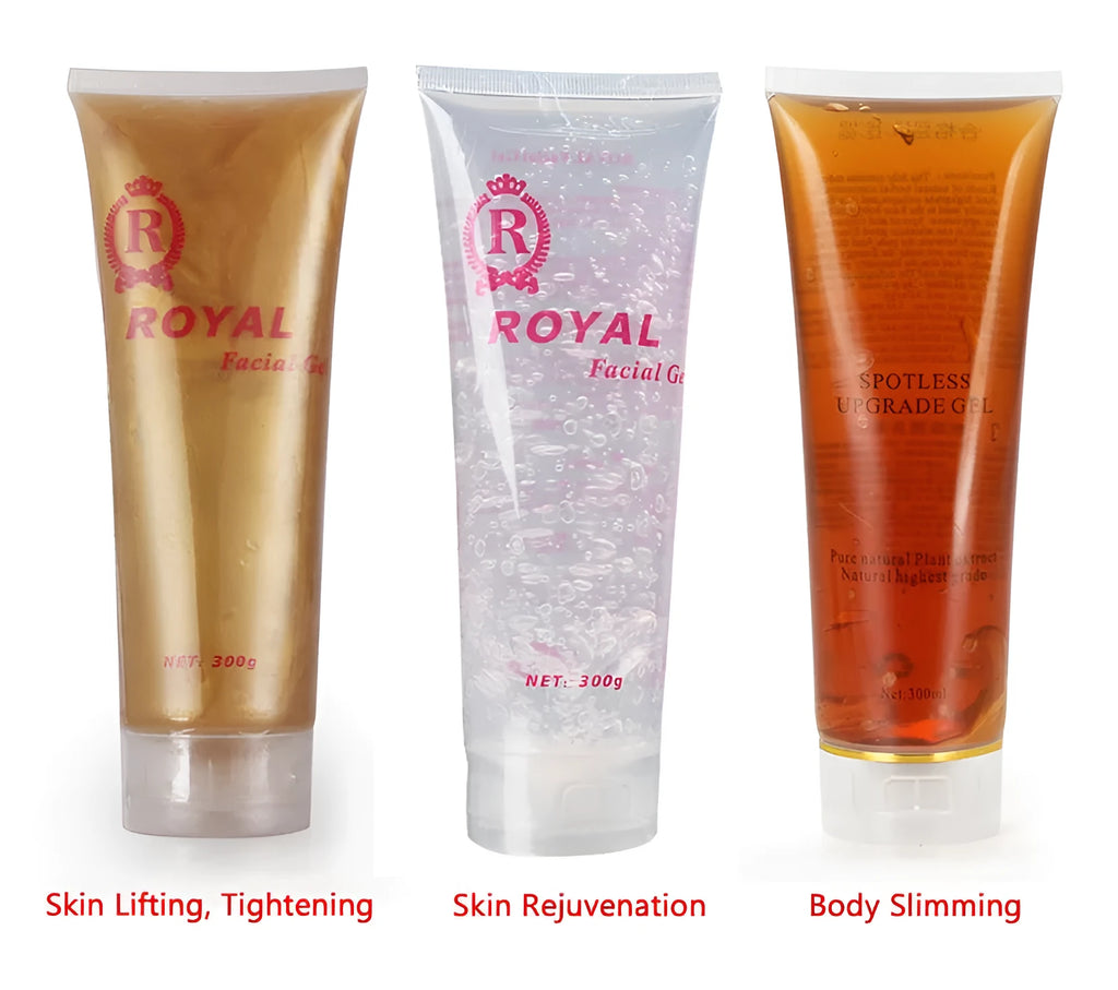 300ml conductive gel bottle for skin rejuvenation instruments with collagen and hyaluronic acid
