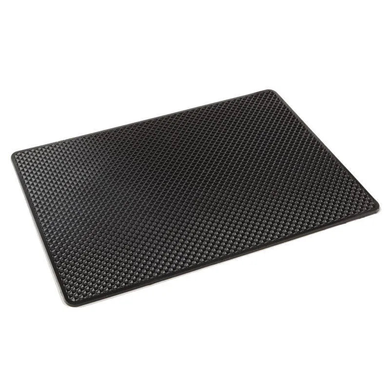 Latex mesh non-slip car mat 18x13cm in Dermatoglyph colour for dashboard use