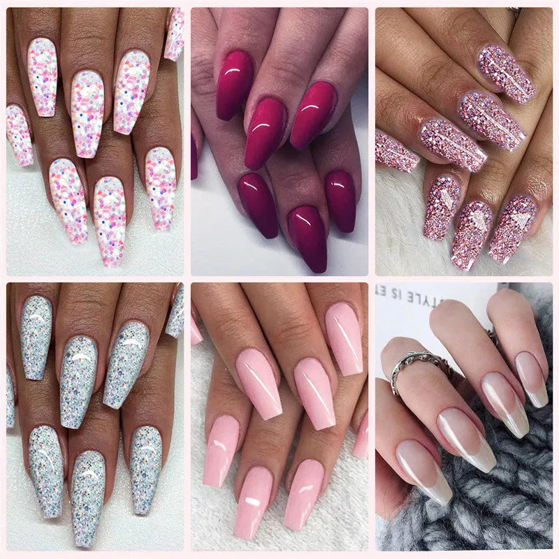 15ml multi-color mixed builder gel for nail extension with LED UV curing