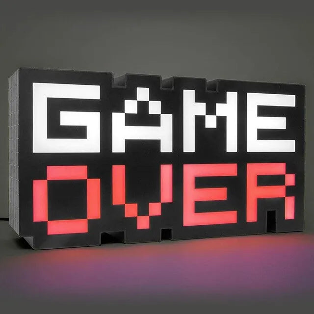 LED game atmosphere light with photo colour PVC shade and USB-style power connection