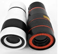 12X magnification phone telescope with adjustable clip for smartphone photography