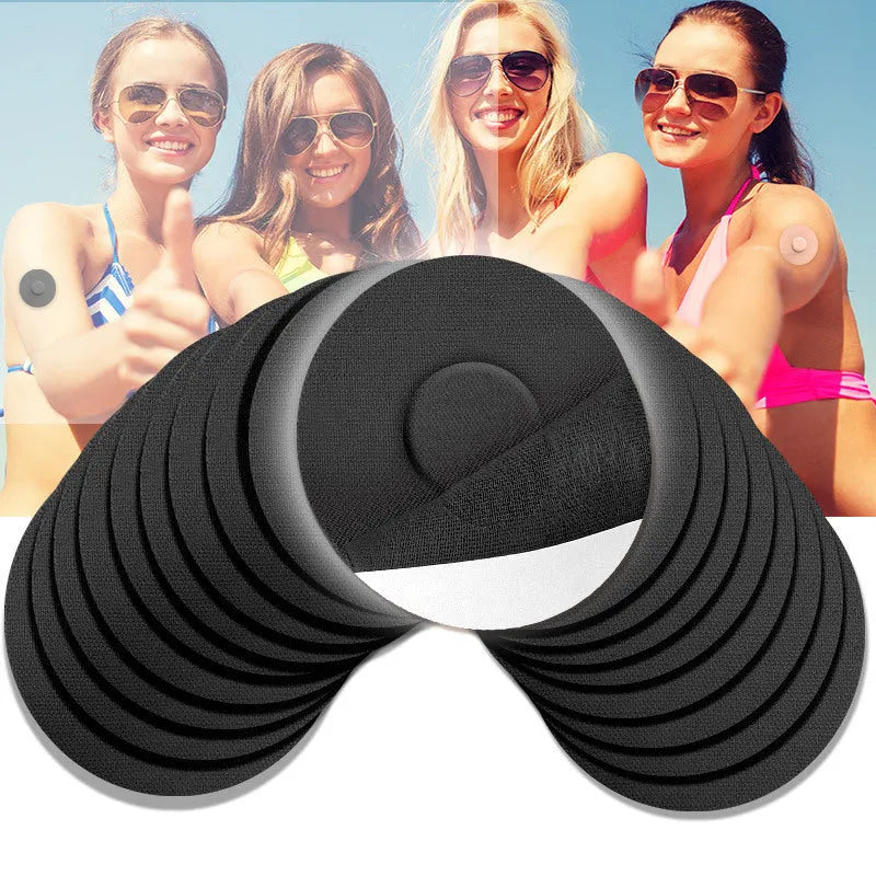 Elastic sports anti-slip adhesive patch in multiple colours for running and fitness