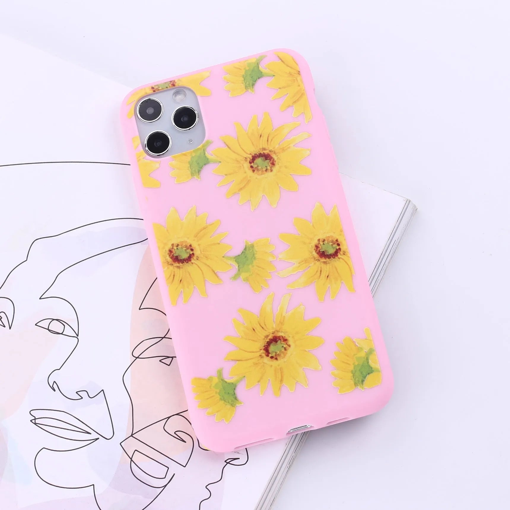 TPU back cover mobile phone case for iPhone in one of 14 available colour options.
