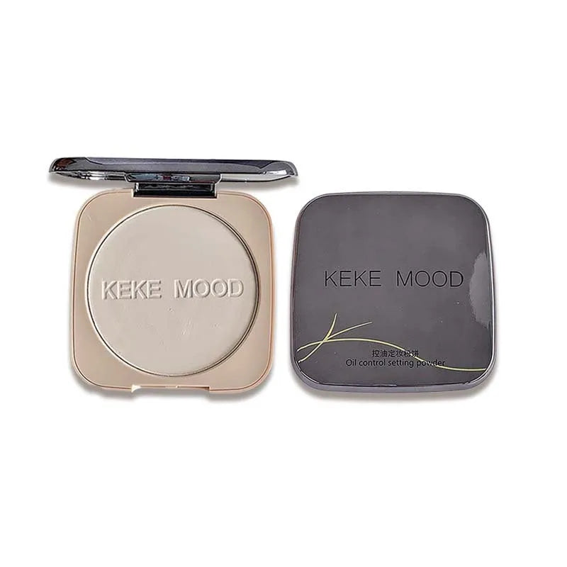 15g pressed powder compact for oil control and brightening with three colour options