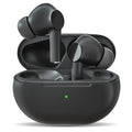 Pro4 black and white wireless Bluetooth earbuds with a USB charging case and cable.