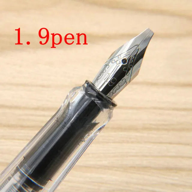 Art Word Parallel Pen with ceramic shell and iridium nib in six sizes 0.7mm to 2.9mm for calligraphy