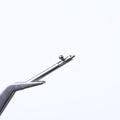 Silicone quick release ear for watch strap, 1.8mm thick and 12mm long, with metal pin