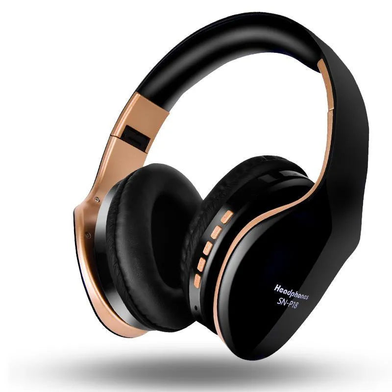 HobbyLane Bluetooth headset in black, red or white colours with over-ear design and wireless connectivity