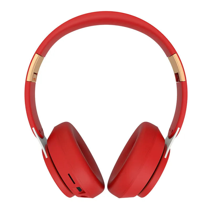 07S Bluetooth headset in Black, head-mounted with Bluetooth 5.0 and battery display, on a simple background