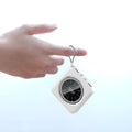 Mini clock charger with alloy case, multi-U port output, in cherry blossom pink colour