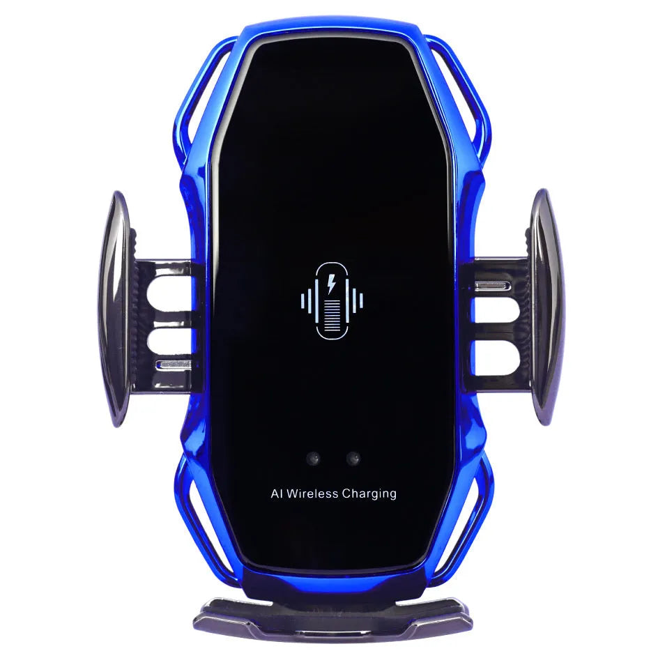 Navigation mobile phone holder with USB charging port in black, blue, gold, and red colour options