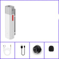 Short video recording wireless smartmike+ microphone in Black with omnidirectional pickup and noise reduction