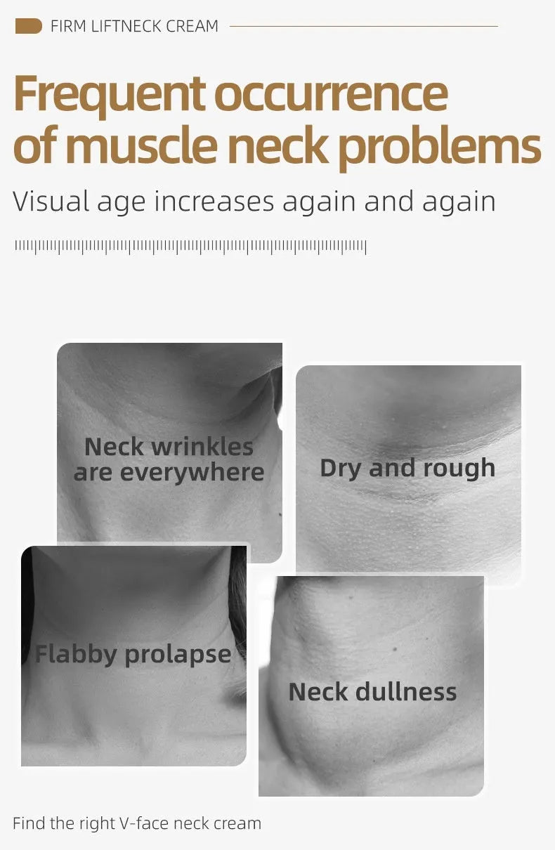 120ml neck firming massage cream in packaging for all skin types