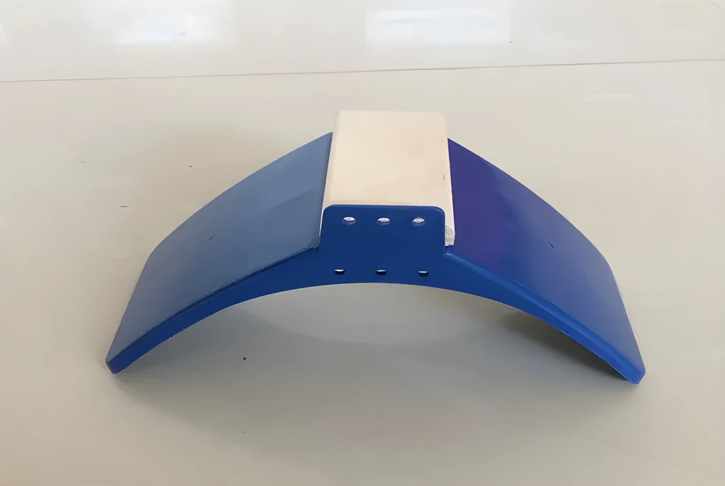 Blue plastic and solid wood dove perch measuring 20cm length, from eon Supplies 10 pack