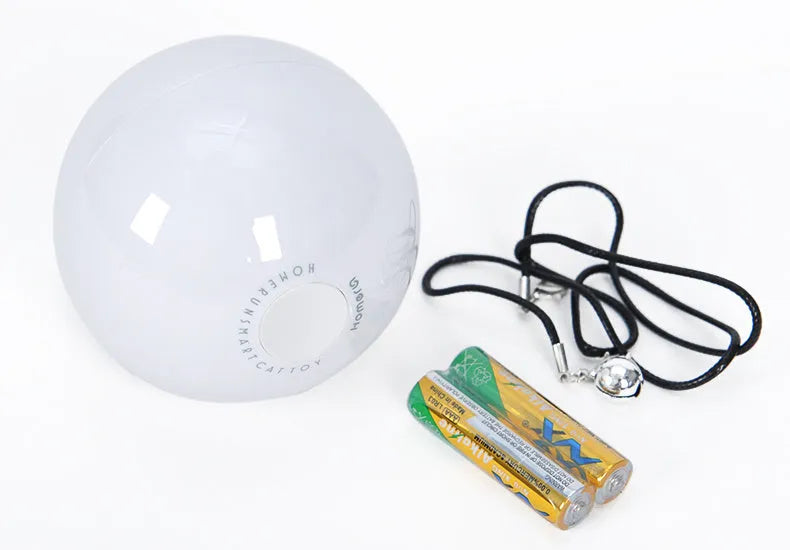 Smart automatic cat toy ball 7.2cm diameter with infrared laser on floor