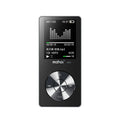 Gold coloured all-metal portable MP3 music player with a 1.8-inch screen.