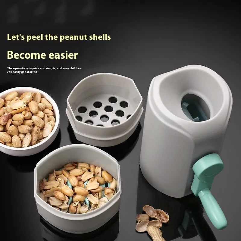 Automatic peanut sheller in solid colour with ABSPP rubber construction for kitchen use