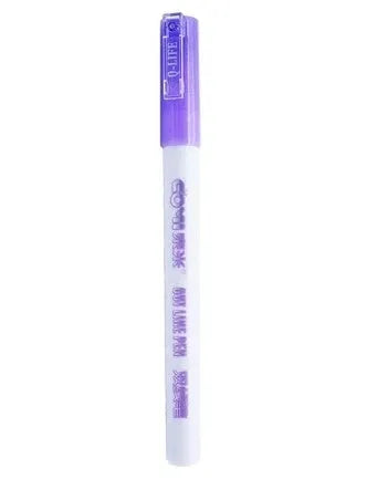 Set of eight multicolor plastic highlighters with assorted refill colours, 1mm tip, 140mm length