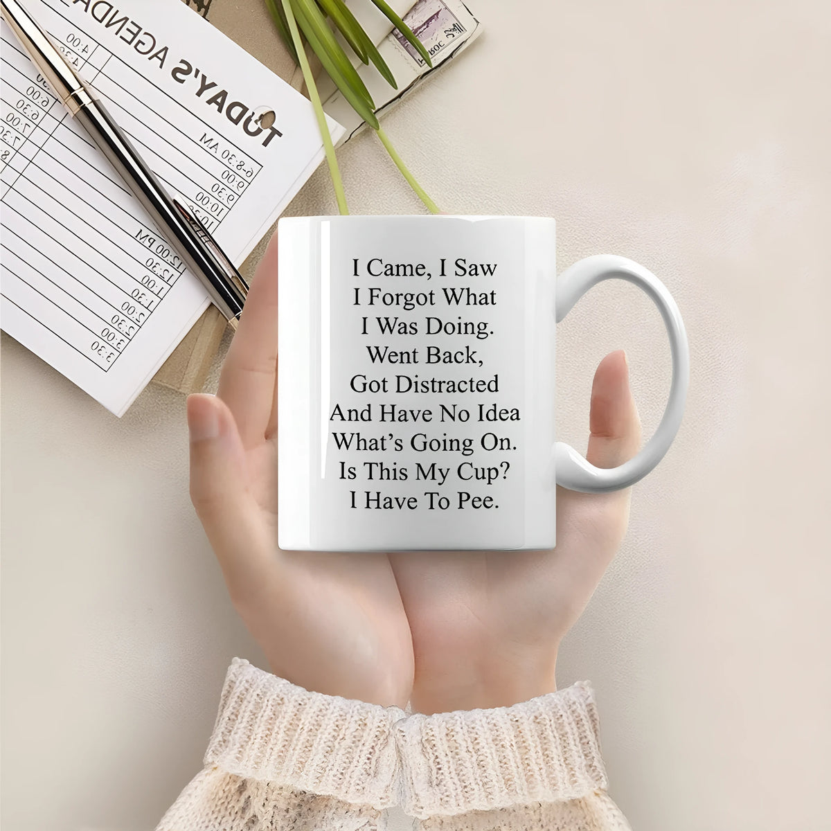 Nordic ceramic mug with three colour options, 301-400ml capacity, for office or home use