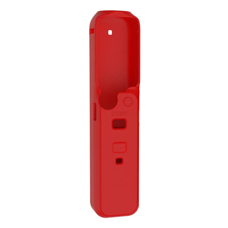 Black silicone protective sleeve for PTZ camera body showing non-slip texture and form-fitting design