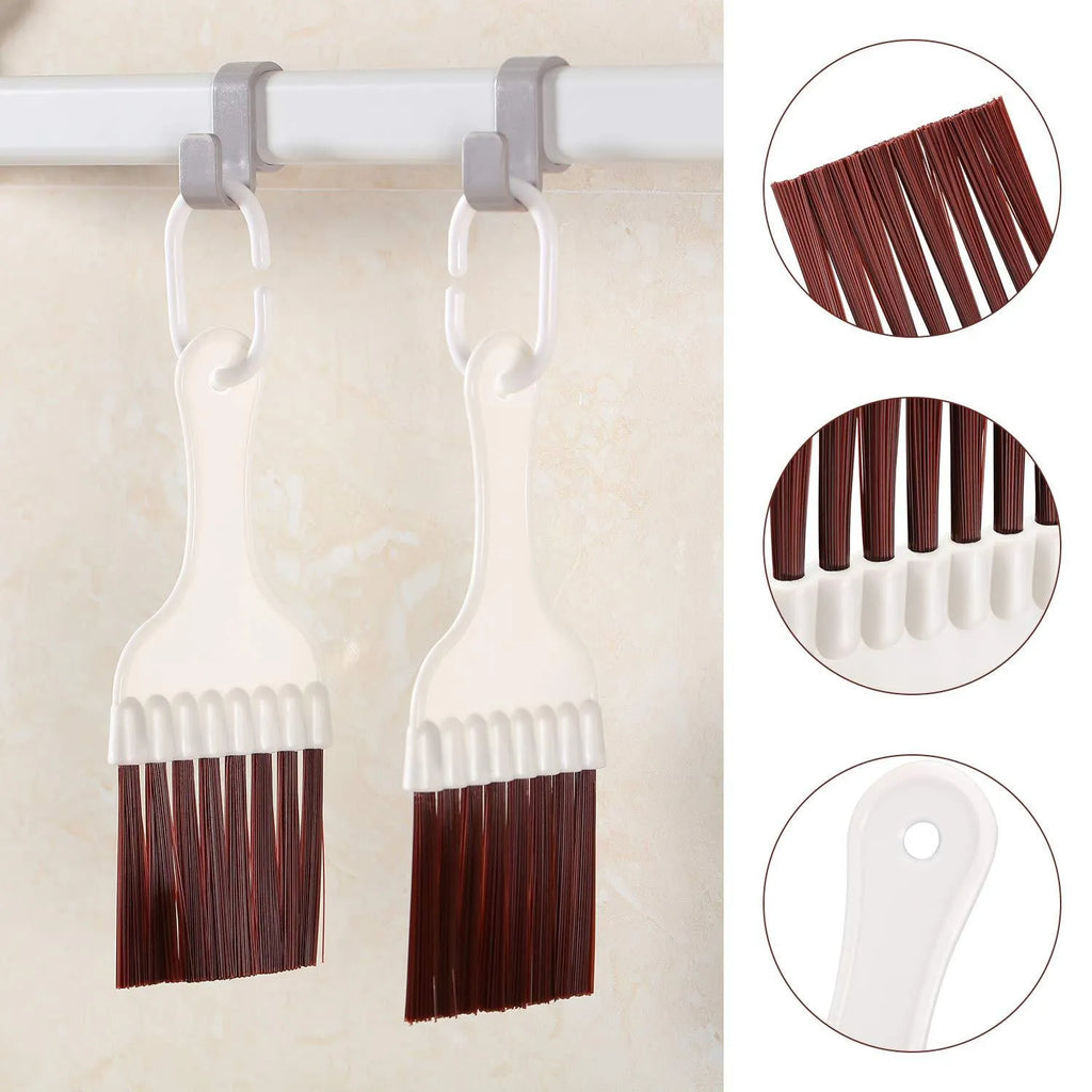 Stainless steel air conditioner fin comb and cleaning brush tool for radiator maintenance
