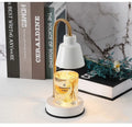 Creative aromatherapy lamp with hardware body, dimmable GU10 light, 11x27 cm, black colour option
