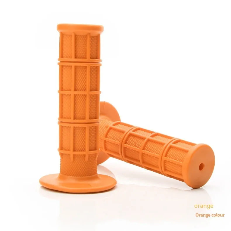 22mm diameter motorcycle handlebar grips in eight colour options including black, blue, green, grey