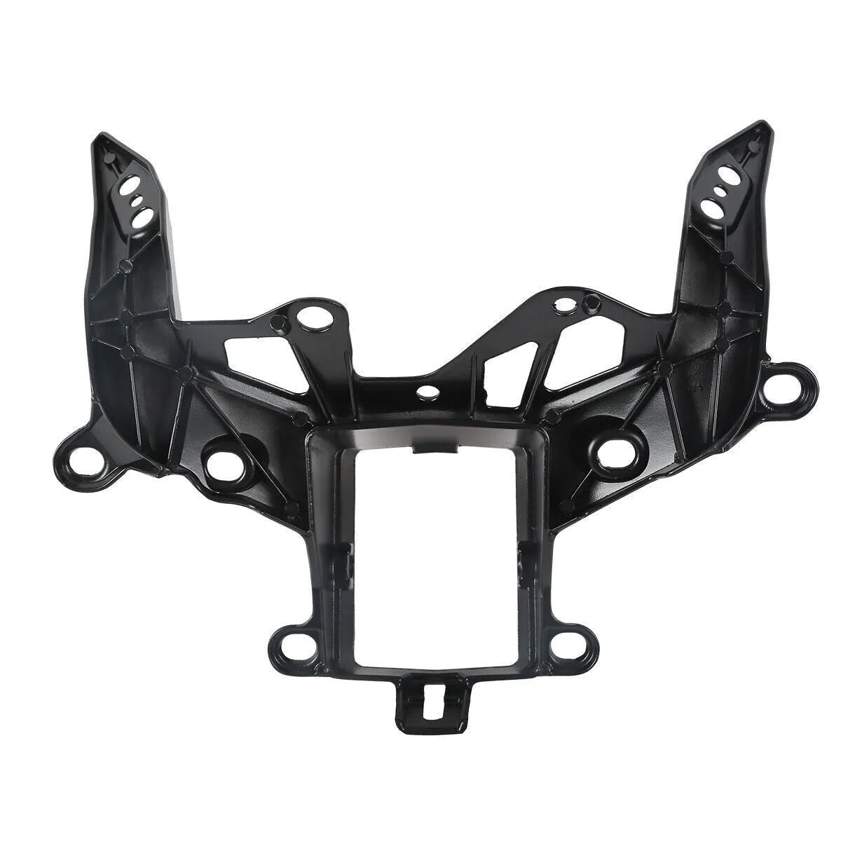 Black heavy aluminium headlight bracket for BMW S1000RR motorcycle 2009-2018