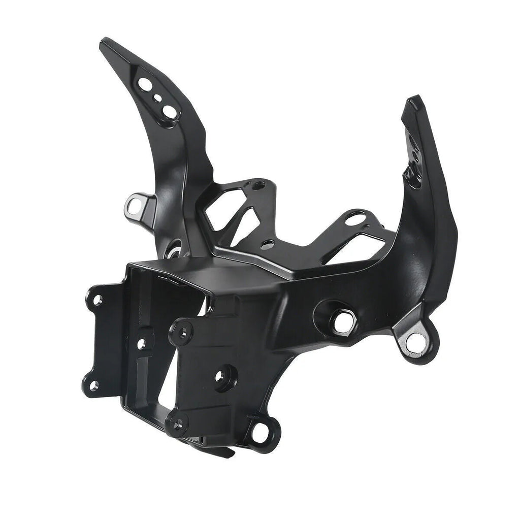 Black heavy aluminium headlight bracket for BMW S1000RR motorcycle 2009-2018