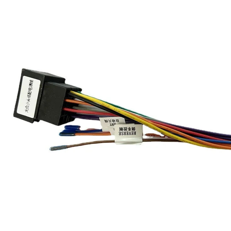Volkswagen small head low power cord with 16-pin connector for vehicle wiring harness replacement
